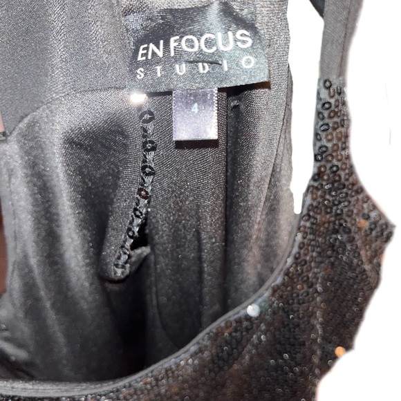 NWT EnFocus Studio Sequined LBD - Picture 3 of 8